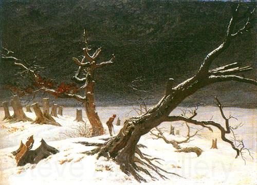 Caspar David Friedrich Winterlandschaft